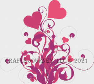 HeartsAbstractionStitchedView
